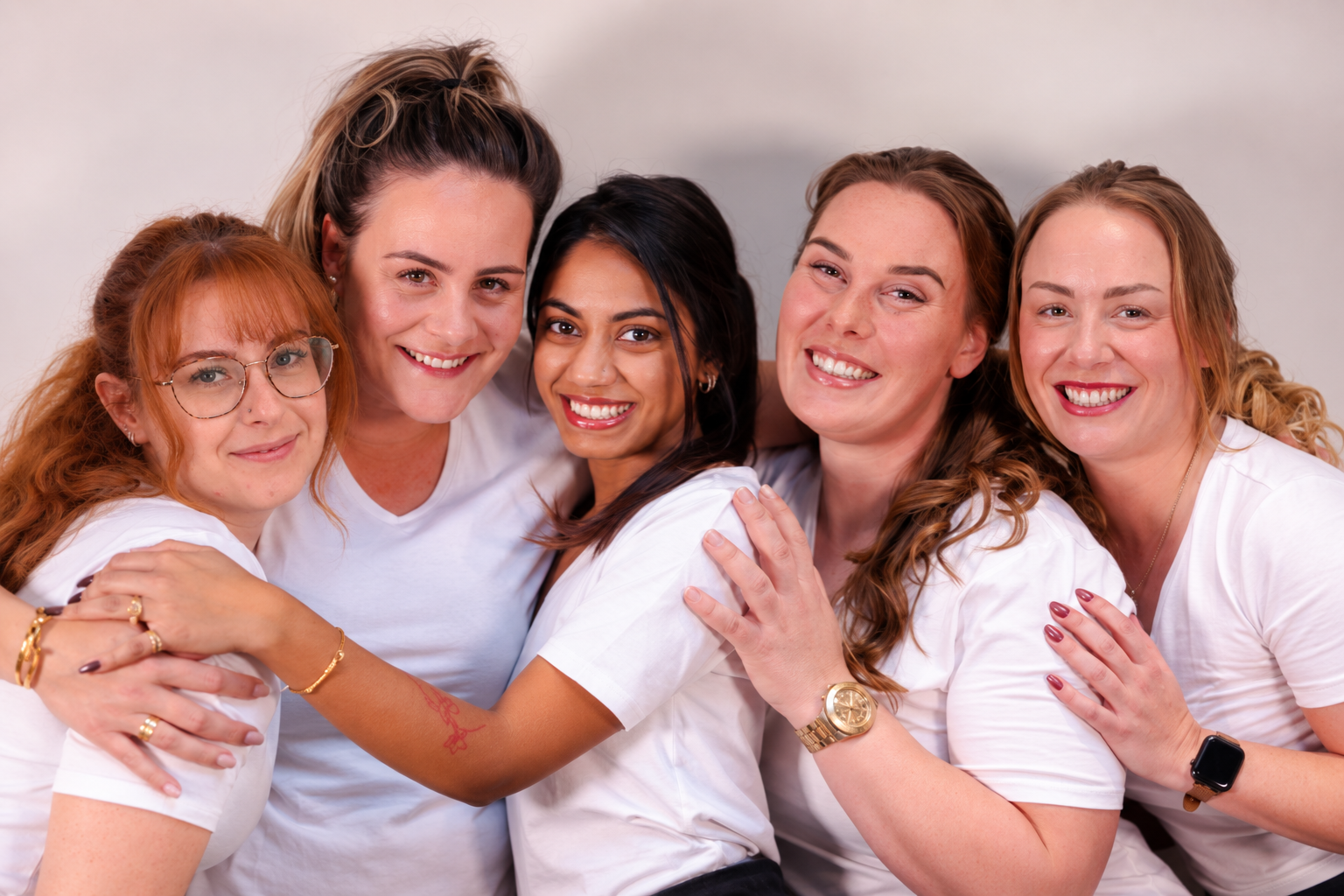 Team van wax- en wenkbrauwspecialisten bij Waxsalon Smooth